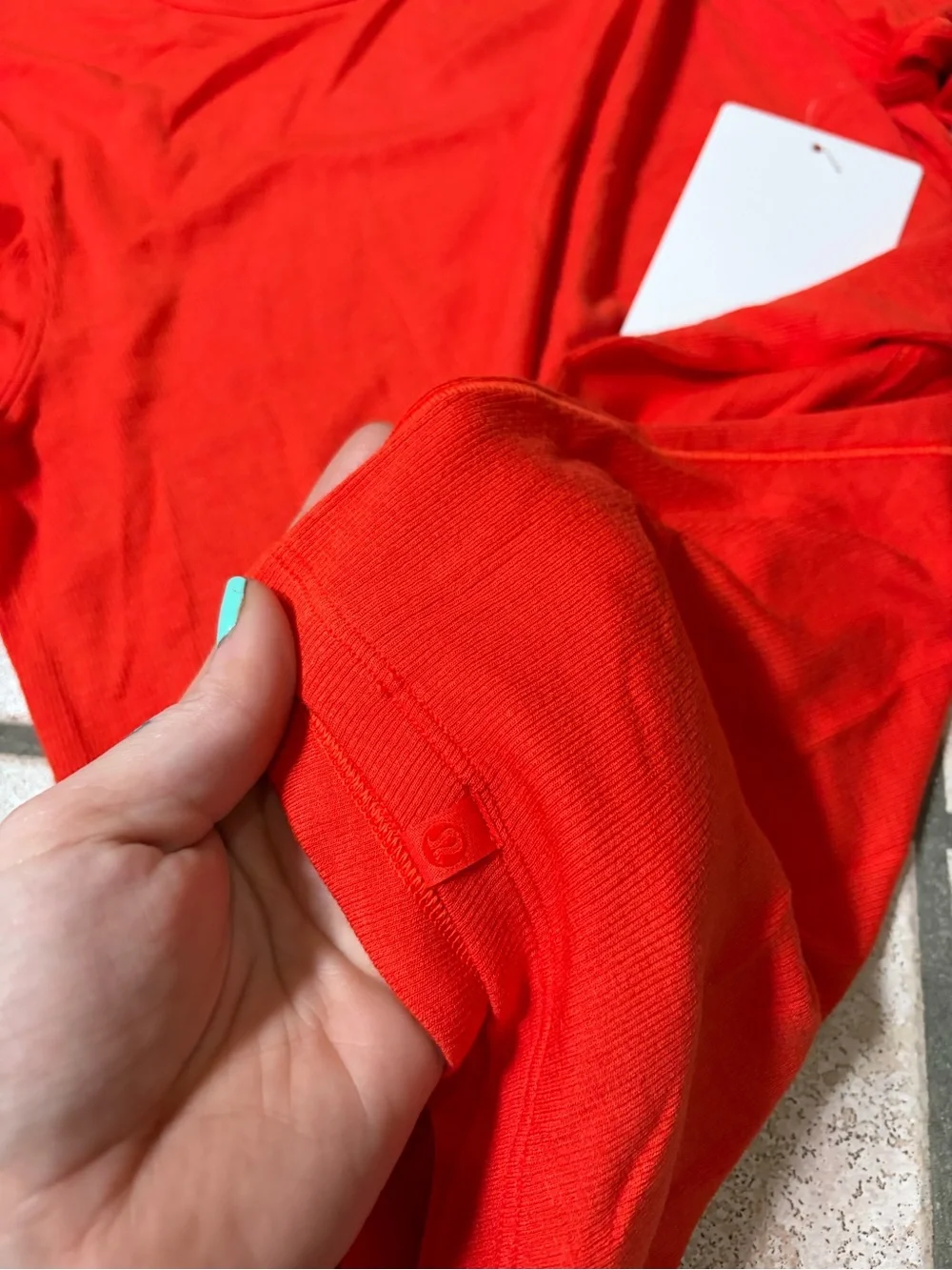 NWT Lululemon Hold Tight Long-Sleeve Shirt (Cherry Ember) Size 8